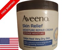 Aveeno Skin Relief Moisture Repair Cream Intense Moisture 11oz Fragrance Free Dr