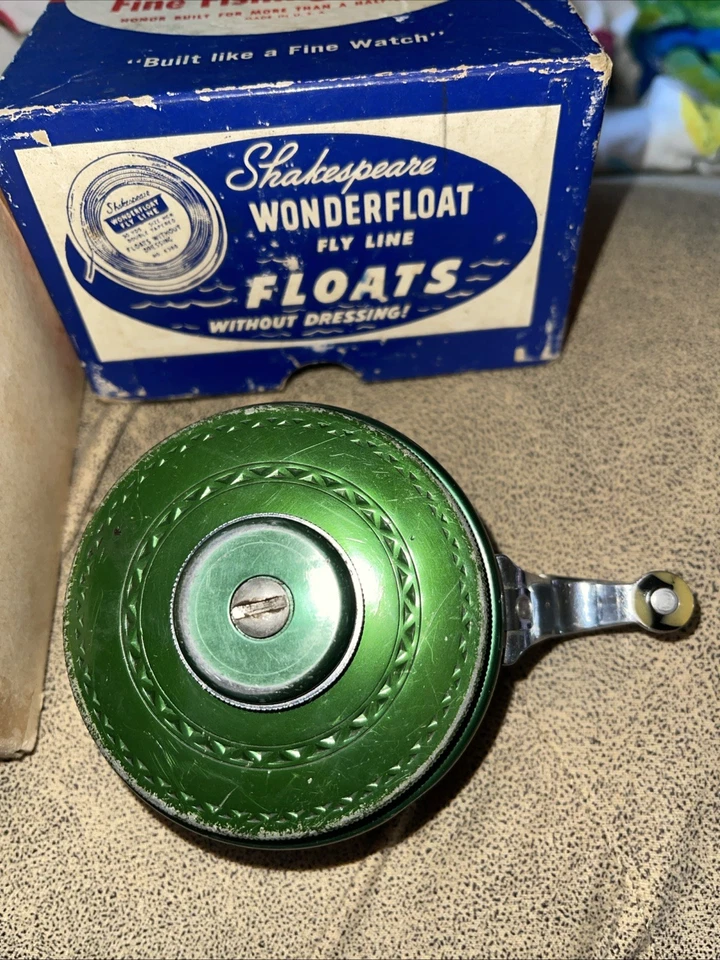 Carrete de pesca con mosca automático Shakespeare vintage n.º Modelo GD 1835 Foto 2 de 4