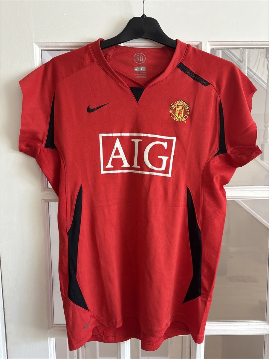 Manchester United Nike Total 90 AIG Training Top Xl 13/15 Years