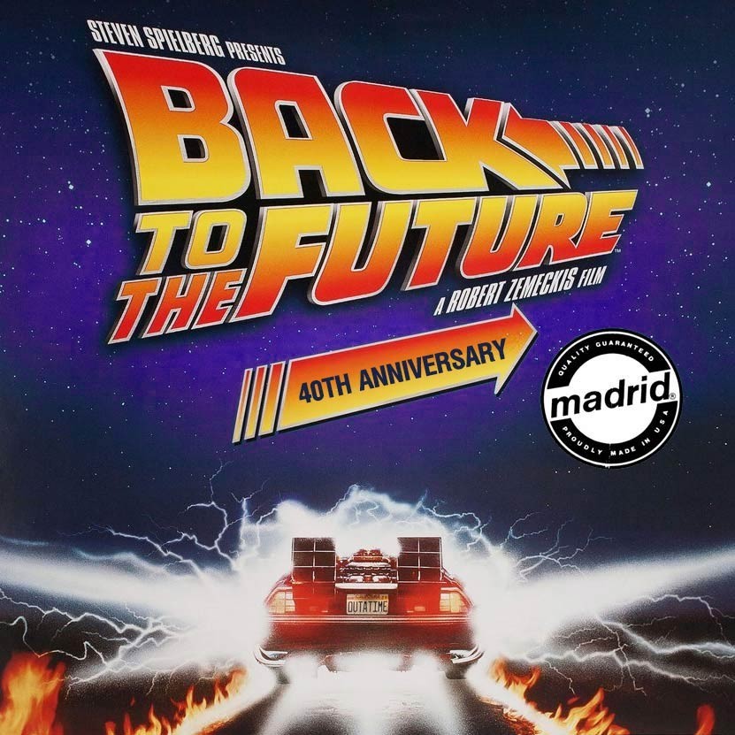 MADRID X BACK TO THE FUTURE - VALTERRA 40TH ANNIVERSARY SKATEBOARD