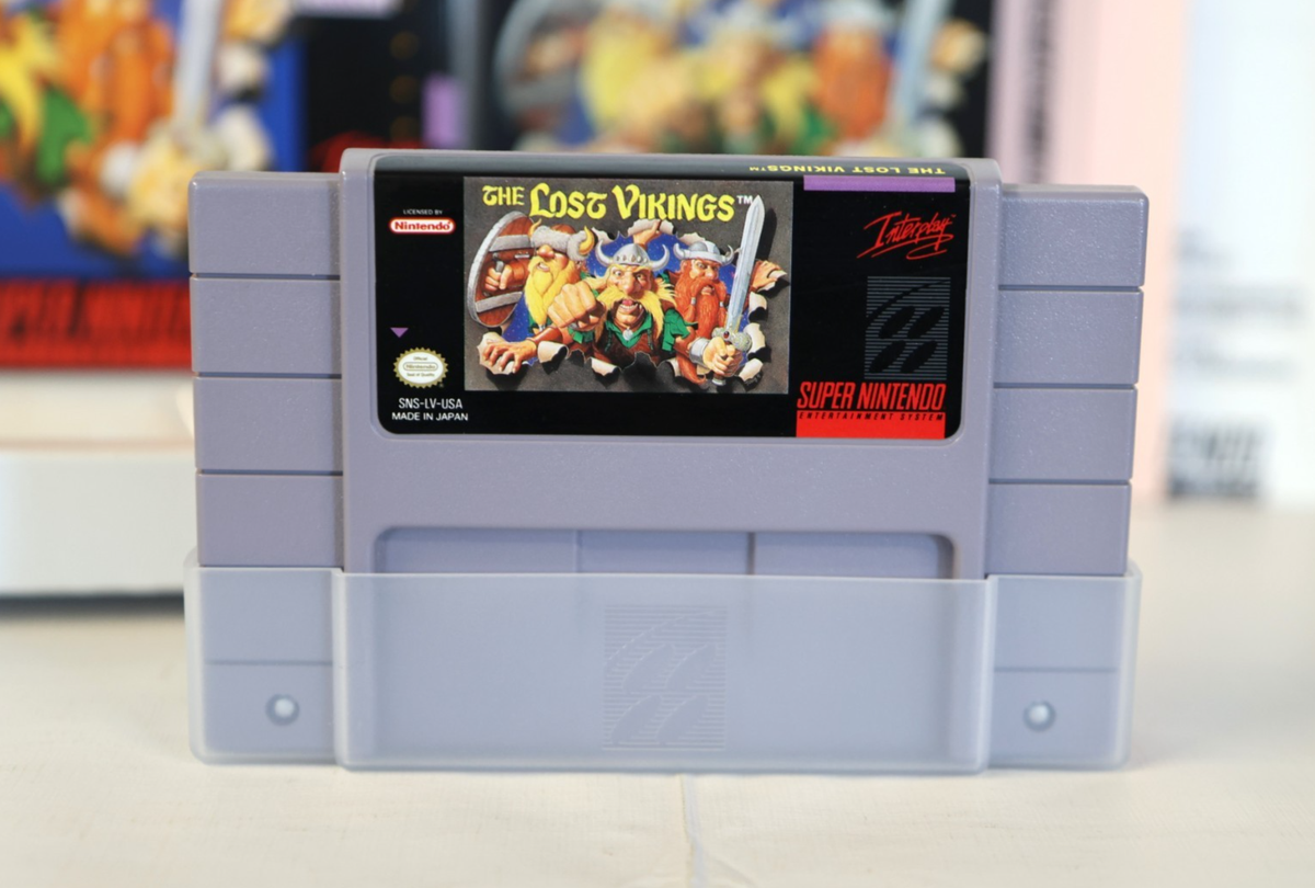Lost Vikings (Super Nintendo Entertainment System, 1993) for sale