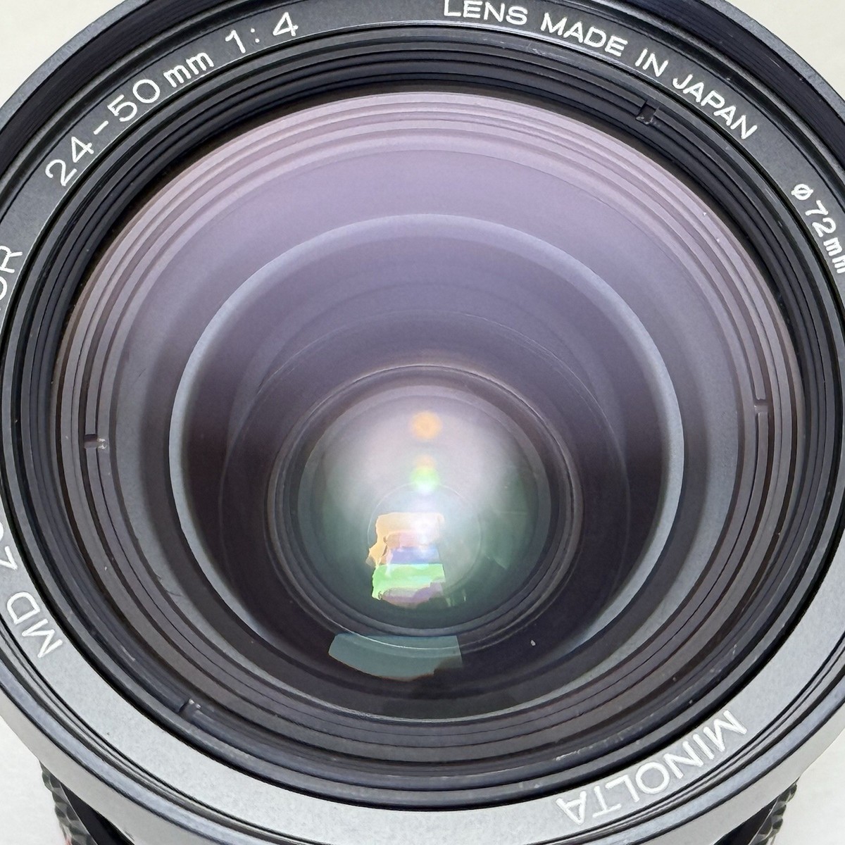 NewMD 24-50㎜ F4 名玉 美品 Minolta MD ZOOM 24-50mm f4 - メルカリ
