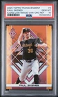 2025 TOPPS TRANSCENDENT ICONS CHROME 5 PAUL SKENES ORANGE REFRACTOR /25 PSA 10