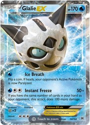 Glalie EX 34/162 XY BREAKthrough