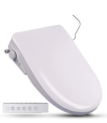 Envo Fresh By Anzzi TL-AZEB106UWH Round Electric Bidet Seat Glossy White New-Box