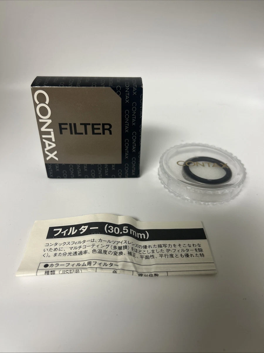 Contax Camera Lens Filters 30.5 mm Filter for sale | eBay