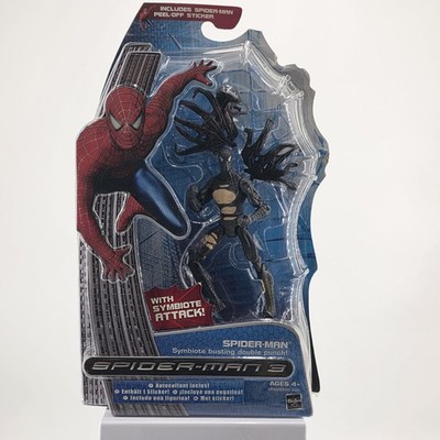 Hasbro Spider Man 3 Symbiote Busting Double Punch Figur Neu & Versiegelt
