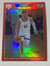 JA MORANT 2024 Leaf Pro Set Metal Limited Edition #PSG98 Red 80/89 (F4)