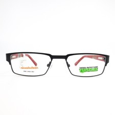 Teenage Mutant Ninja Turtles Kids Eyeglasses Frames TM 03 BLK Red 47-16-130