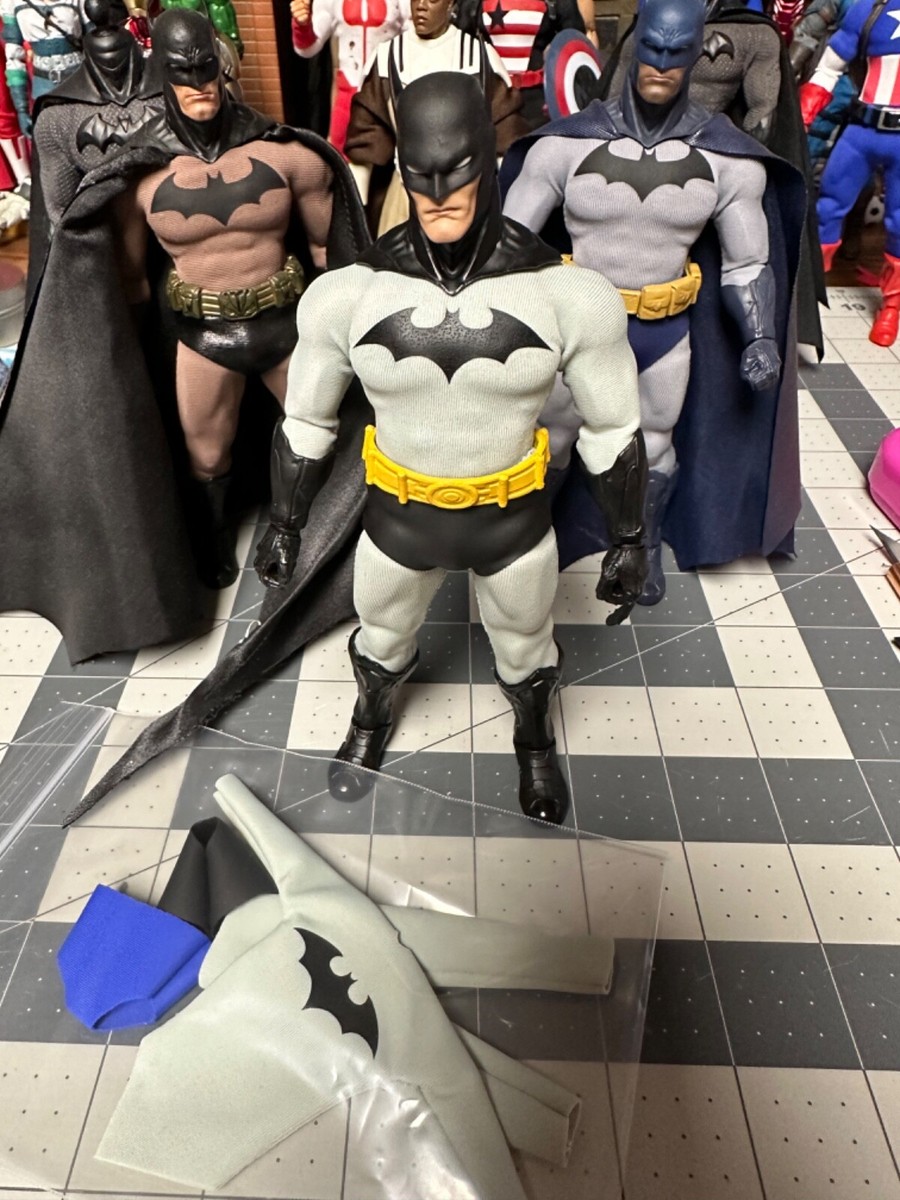 Mezco one 12 custom hush batman suit only no cape | eBay