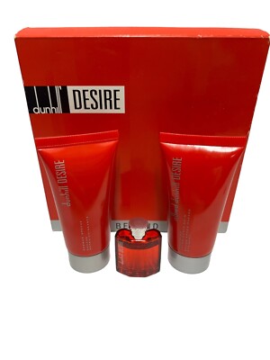 DUNHIL  DESIRE 3 PIECE MINI EDT Shower Breeze After Shave Balm New