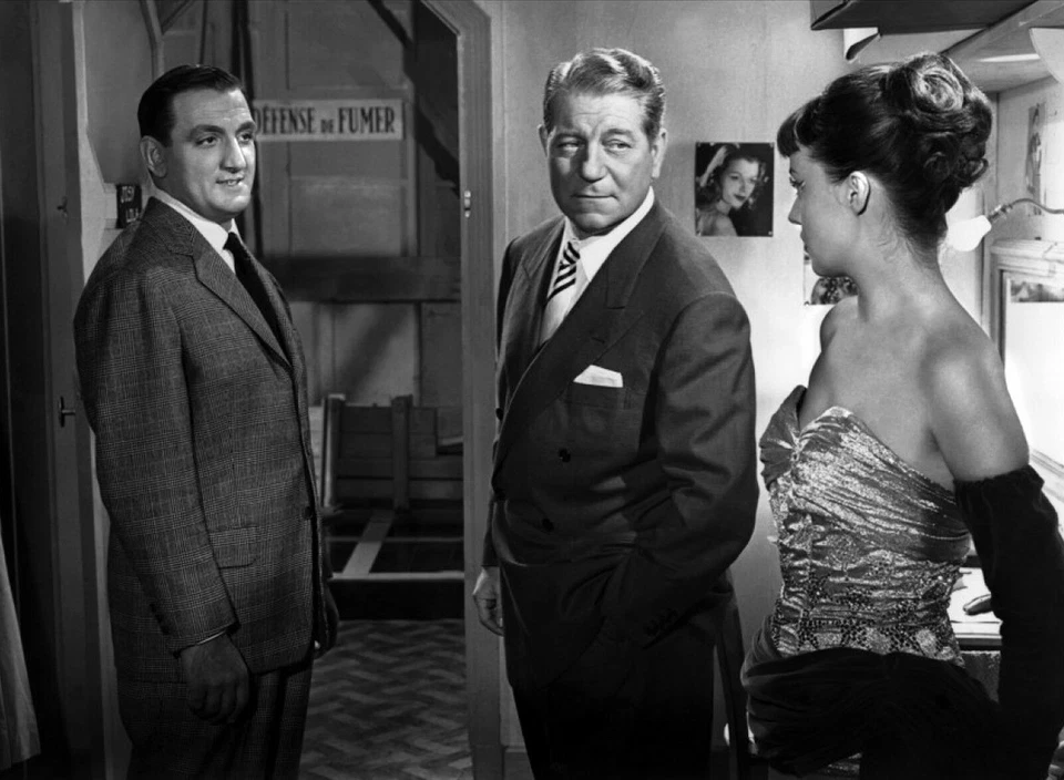 PHOTO TOUCHEZ PAS AU GRISBI - JEAN GABIN & JEANNE MOREAU V001 26