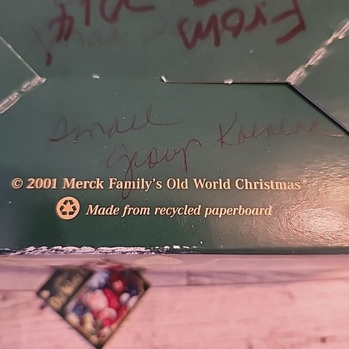 Cardinals on Branch Old World Christmas Ornament with Box 2001 Vintage 5 Inch - Picture 12 of 14