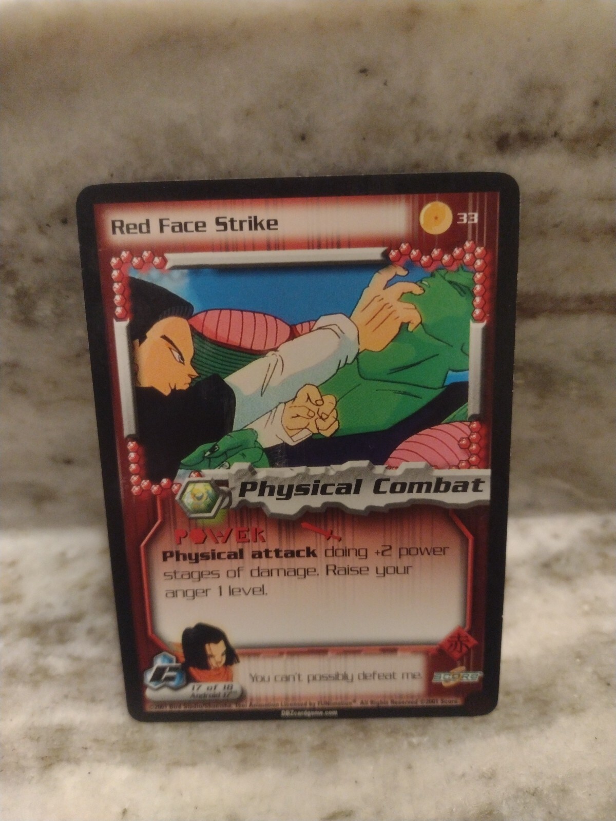 Dragon Ball Z TCG - Cell Saga Red Face Strike #33