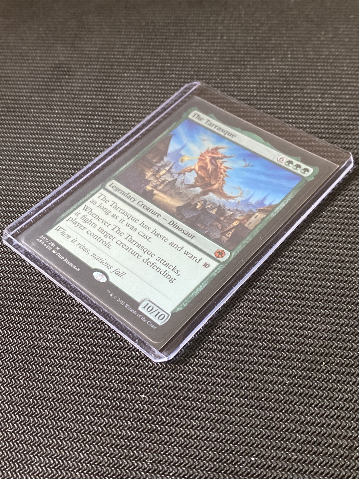 MTG FOIL The Tarrasque Ampersand Promo Magic the Gathering Card 207