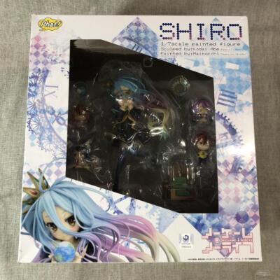 No Game No Life Shiro 1/7 scale ABS PVC Figure White Phat Company From Japan