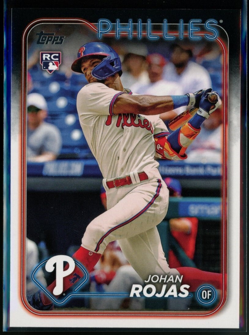 2024 Topps Johan Rojas Rookie Philadelphia Phillies #209