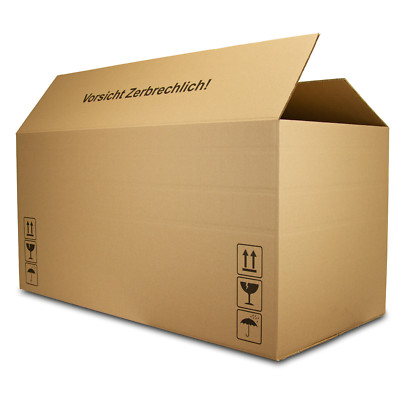DHL Karton 1200 x 600 x 600 mm 2-wellig Faltkarton Versandkarton mit Höhenriller