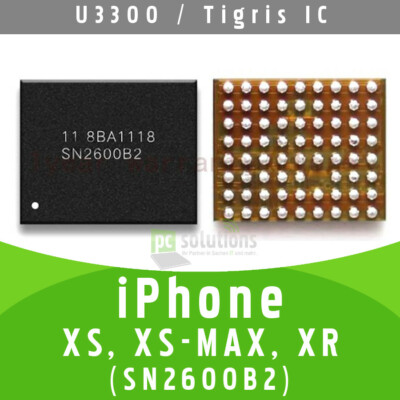   iPhone XS / XS-MAX / XR U3300 Tigris SN2600B2 / B1 Charging IC Chip