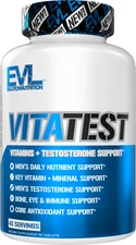 Evlution Nutrition VitaTest - Vitamin+Natural Testosterone Booster - 45 Servings