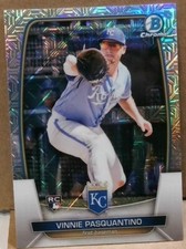 2023 Bowman Chrome Baseball Mega Box Vinnie Pasquantino KC Royals Rookie RC #37