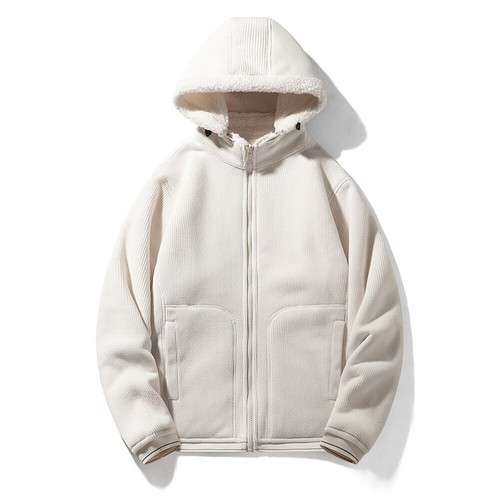 Mens Polar Fleece Hoodie Workout Top Outdoor Casual Hooded Coat Sport Sweatshirt - Picture 26 of 29