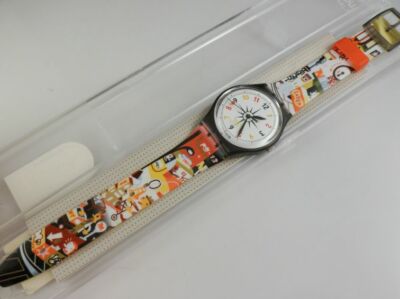 Swatch Upper East GM136 Gent 1996 Quarz mit Box ungetragen | eBay