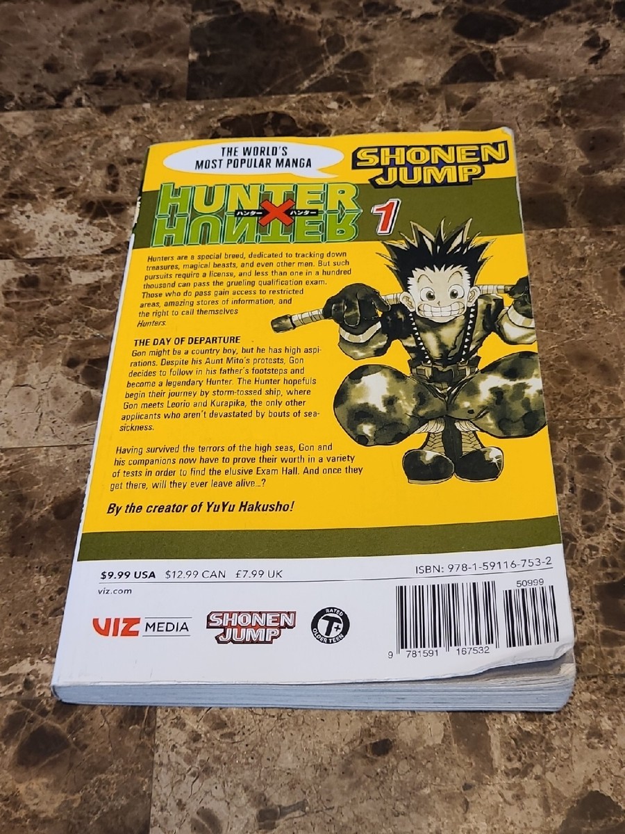 HUNTER X HUNTER Manga Volume #1 By Yoshihiro Togas- English | eBay