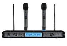 W Audio Dtm 800h Twin Handheld Wireless Mic System (863.0mhz-865.0mhz)