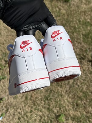 af1 red bottom