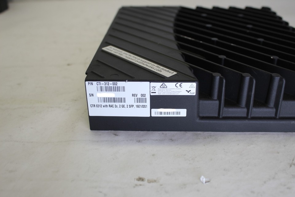 Aviat Networks CTR 8312 Compact Microwave Switch Router CTI-312-002 Rev ...