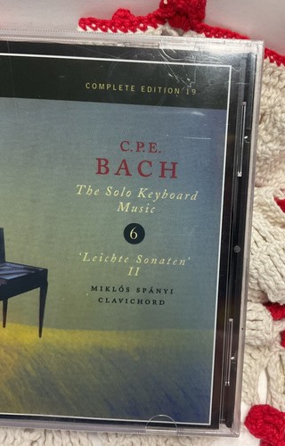 Bach Solo Keyboard CD CP.E. Band 6 Leichte Sonaten II Carl Philipp Emanuel NEU - Bild 2 von 6