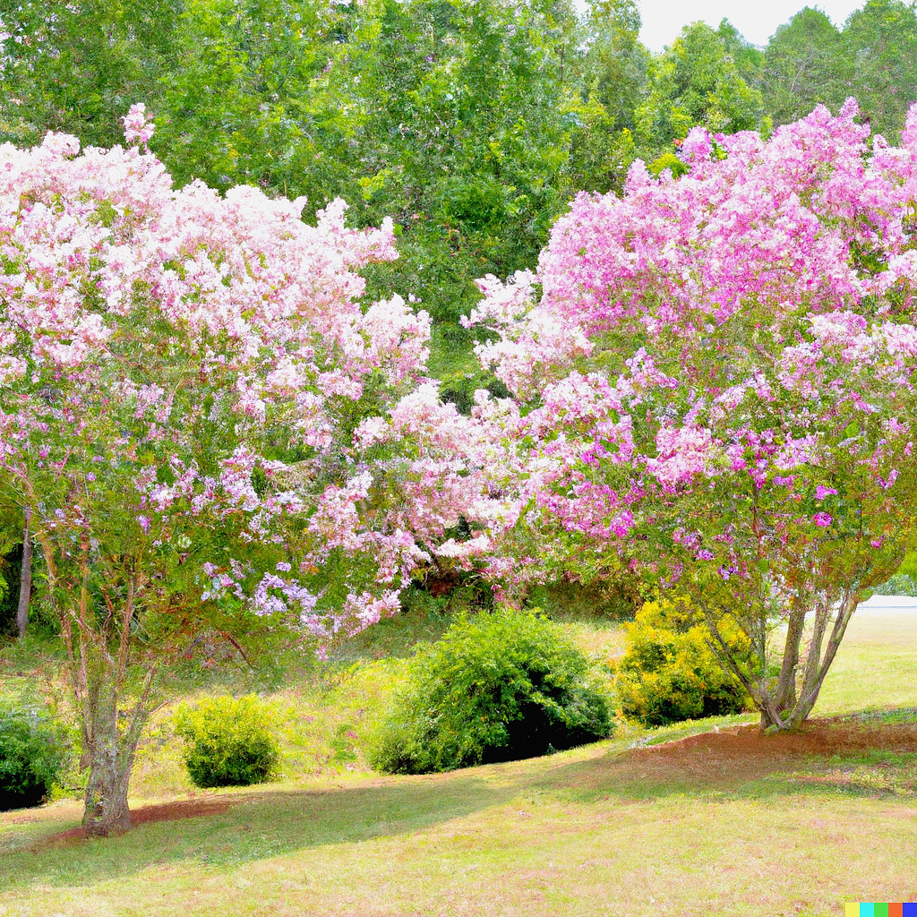 100+ Crepe Myrtle Flower Tree Seeds 6 Bright Colors (Lagerstroemia
