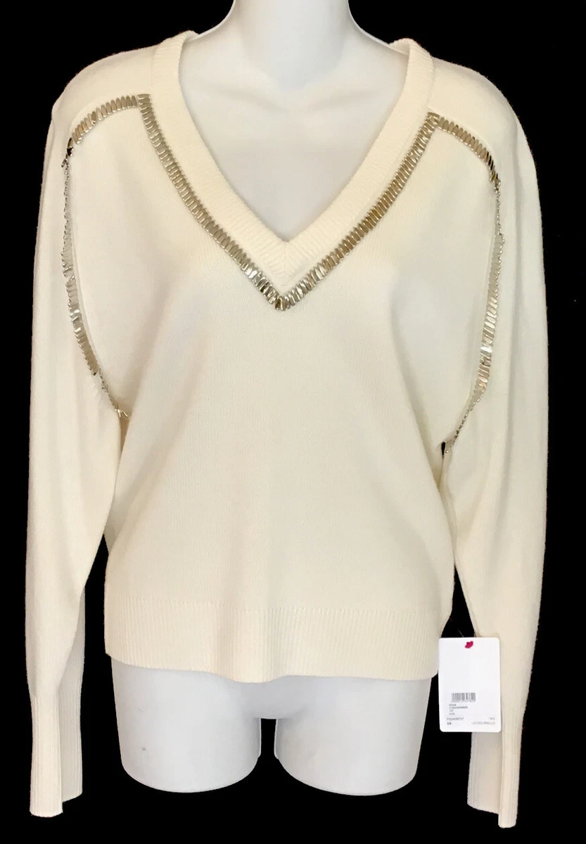 Embellished cashmere cheap sweater