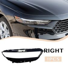 Headlight Lens Cover Lampshade Glue Right Side For Honda Accord 2023-2025 2026