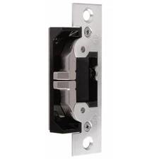 Adams Rite 7400-628 UltraLine Electric Strike Flat Faceplate, Clear Anodized