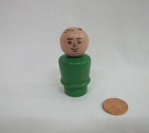 fisher price wooden little people