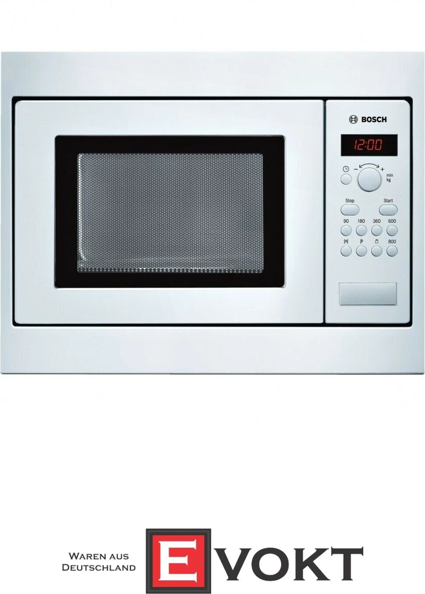 White built 2024 in microwave