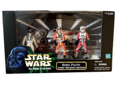 Hasbro Star Wars Power Of The Force Cinema Scenes Rebel Pilots Set