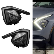 Full Led Headlights For 2022-2024 Kia Sportage Ex Lx Sx Headlamps Leftright Set Full Led Headlights For 2022-2024 Kia Sportage Ex Lx Sx Headlamps Leftright Set