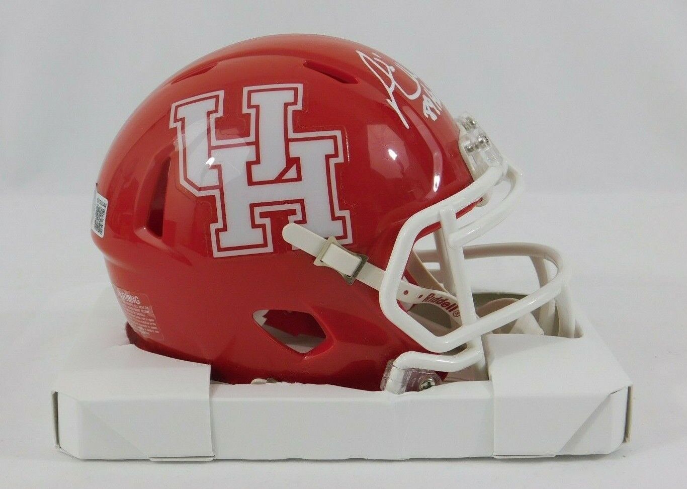 Andre Ware Signed Houston Cougars Speed Helmet latest NCAA Mini 25% OFF COA Hei