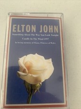 Cassette Elton John Candle In The Wind 1997 Tape Diana Princess of Wales Tribute