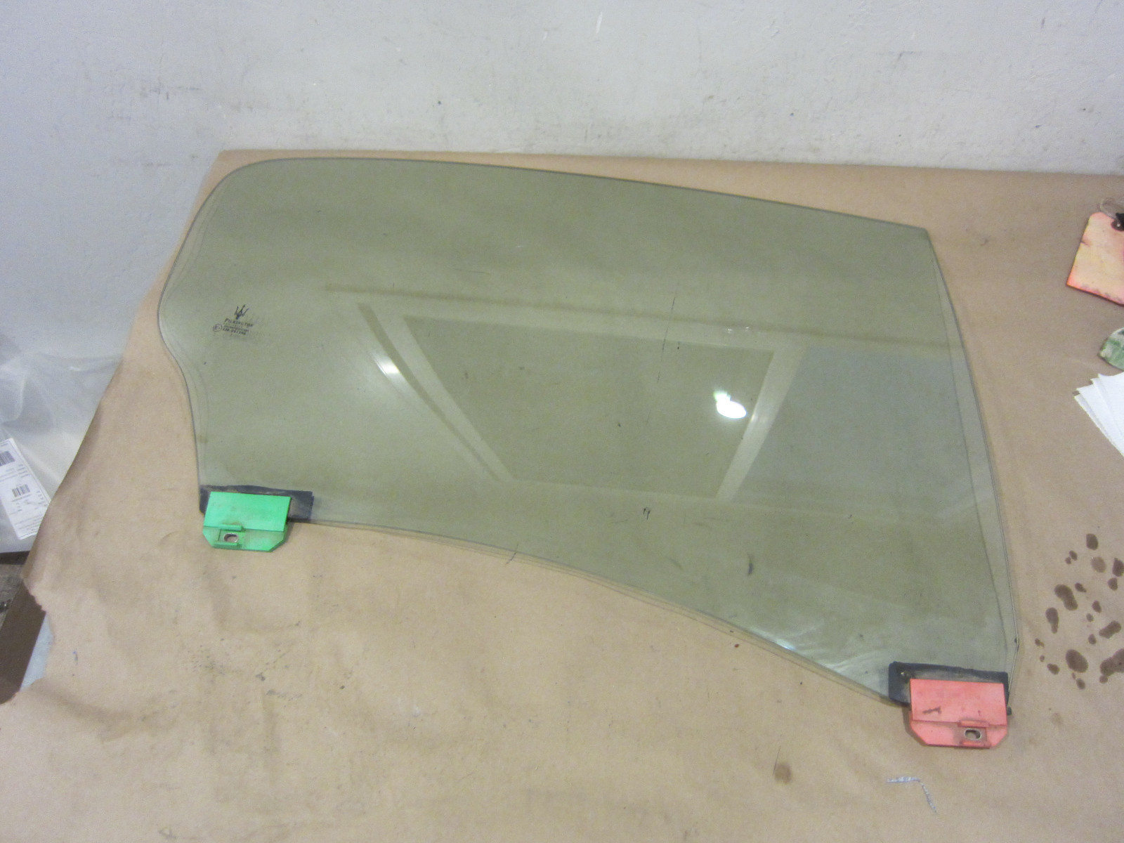 Maserati Quattroporte RH Rear Door Glass - P/N 66550200