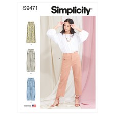 Simplicity 9471 Sz 6-24 Women Fashion Cargo P...