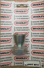 Bradley Doublelock CAPPIT M14 Security Nut for HU12 & EH12 Series MK4 Couplings