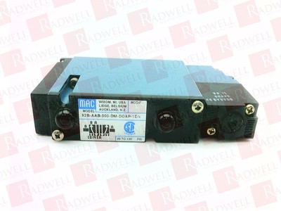 MAC VALVES INC 92B-AAB-000-DM-DDAP-1DN / 92BAAB000DMDDAP2 (NEW NO BOX)
