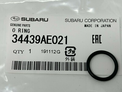 Subaru Power Steering Pump Connector O-Ring Impreza STI Legacy 34439AE021 WRX OE