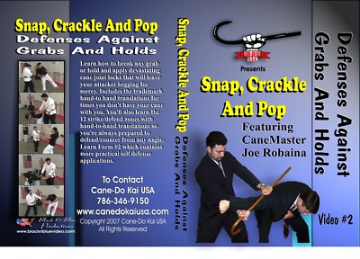 Snap, Crackle, Pop: Cane vs Grabs, Holds Vol. 2 Instructional Flash Drive Mp4