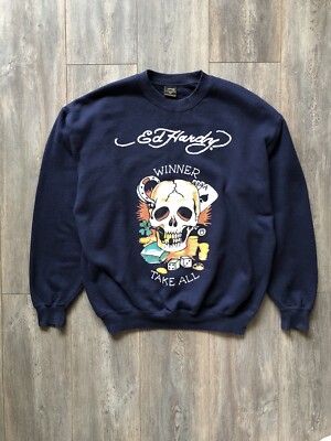 Купить ed hardy winner take alldice gunmetal vtg whitepurple  display picture 1