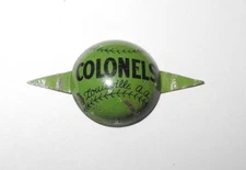 1938 Baseball Tabs Louisville Colonels Minor League Souvenir Team Pin Button